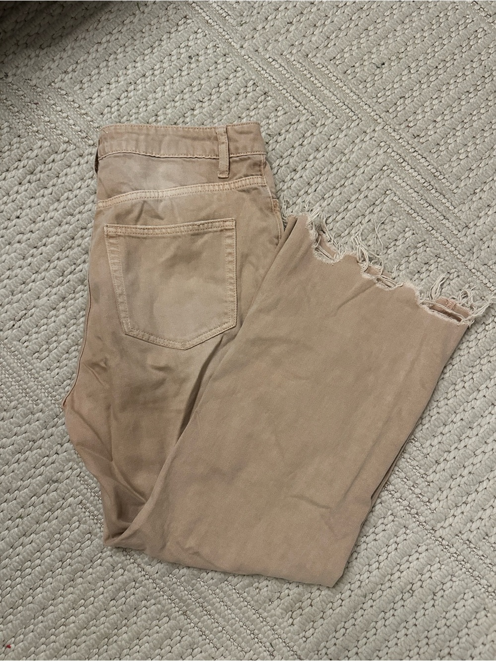 Vervet pink cropped loose jeans - Picture 4 of 5